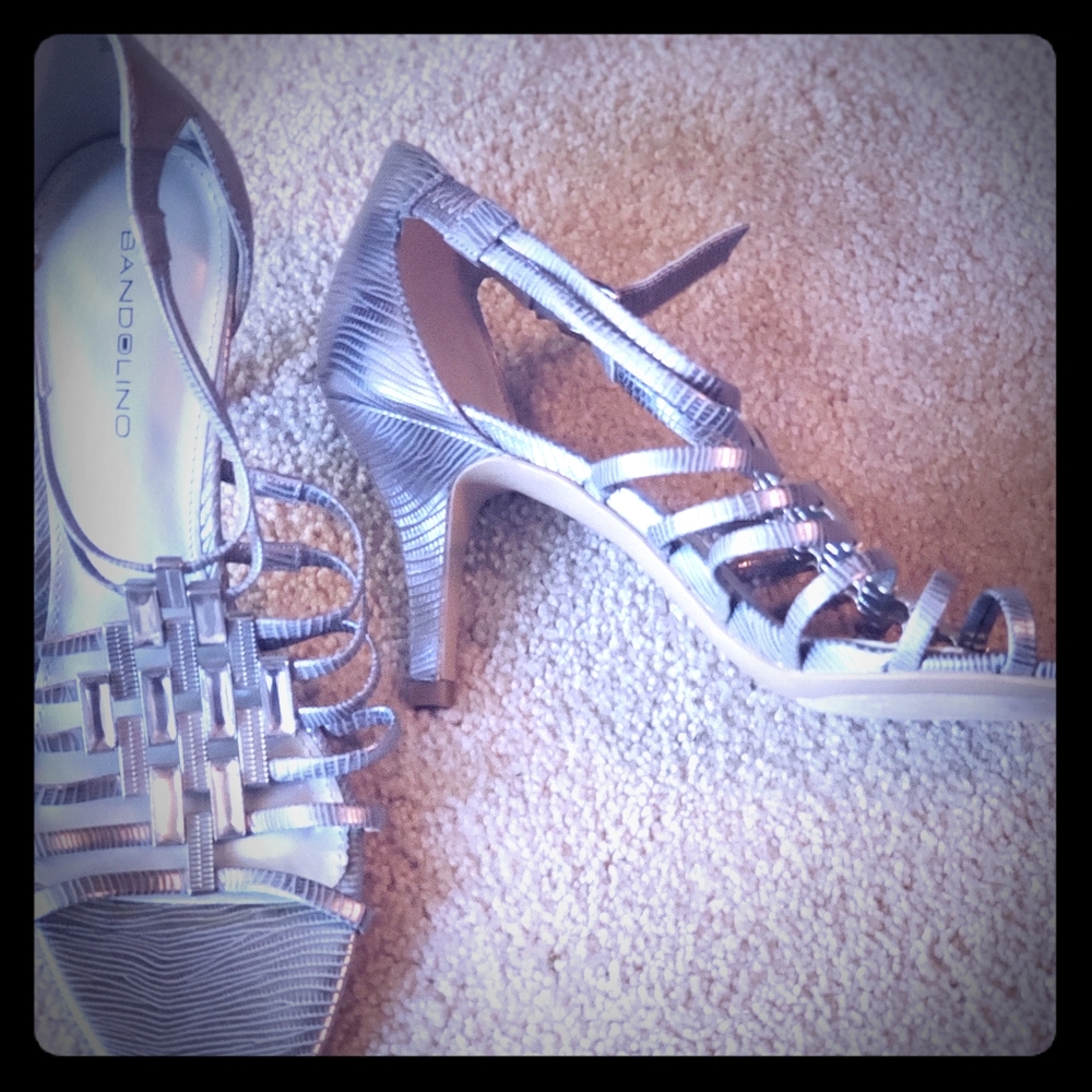 Silver Sandals